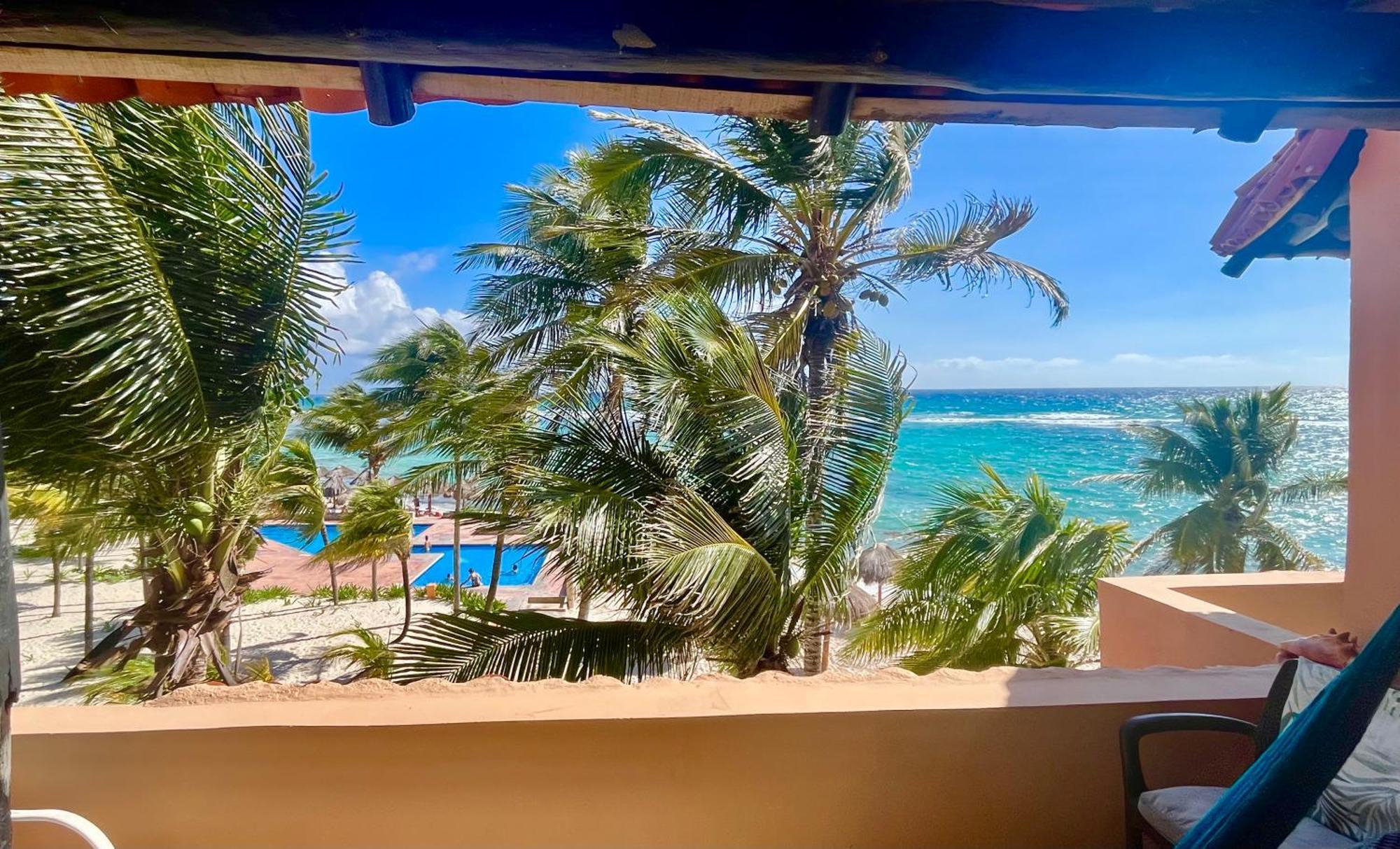 Beachfront Hammock Heaven Akumal Exterior foto