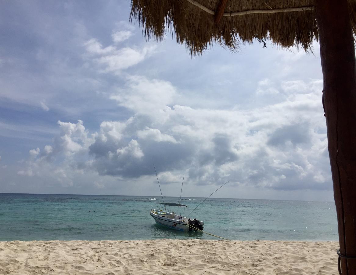 Beachfront Hammock Heaven Akumal Exterior foto